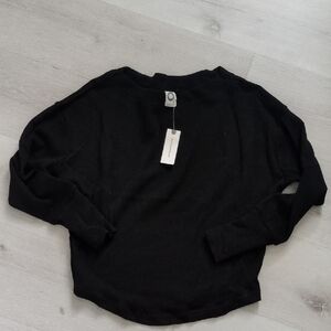 Black Long Sleeve Top